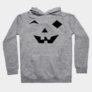 Laughing Halloween Pumpkin Face Hoodie